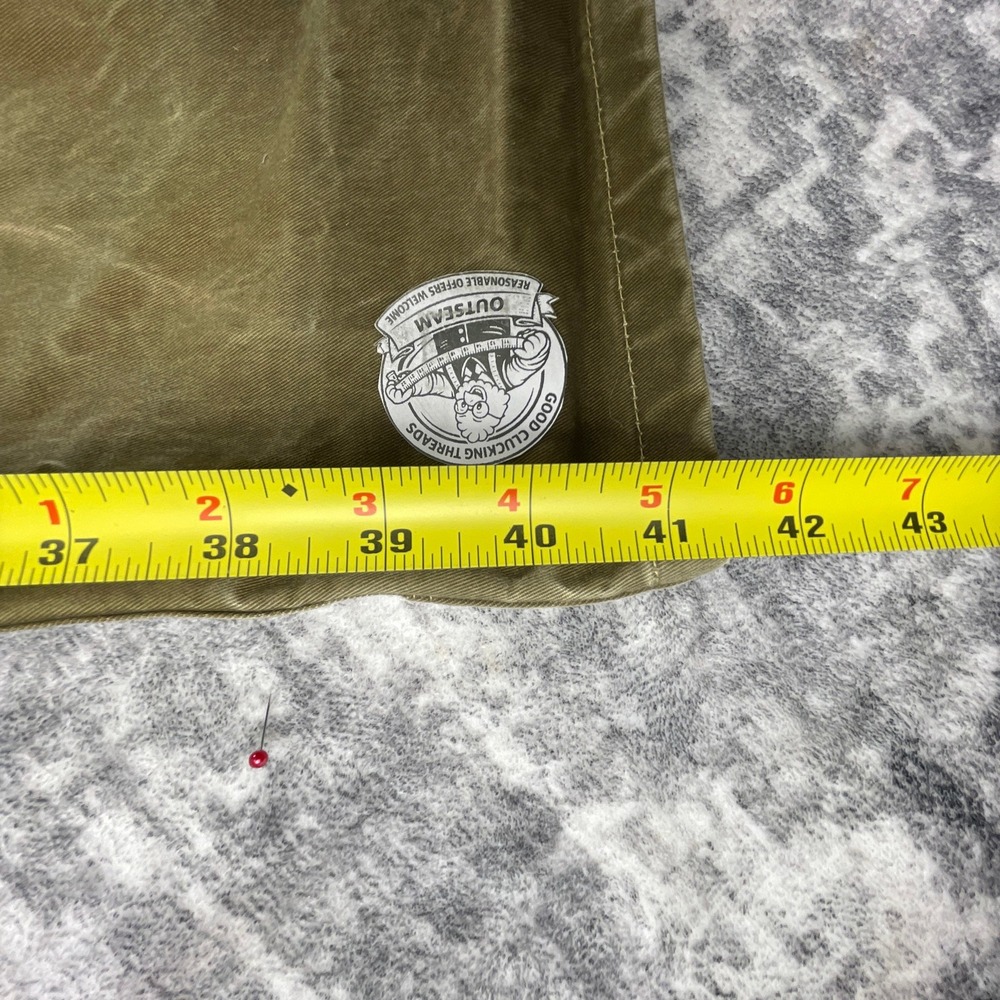 Kuhl Mens 40x32 Ryder Pants Khaki Patina Dye Distressed Outdoor Hiking Workwear - Picture 9 of 16